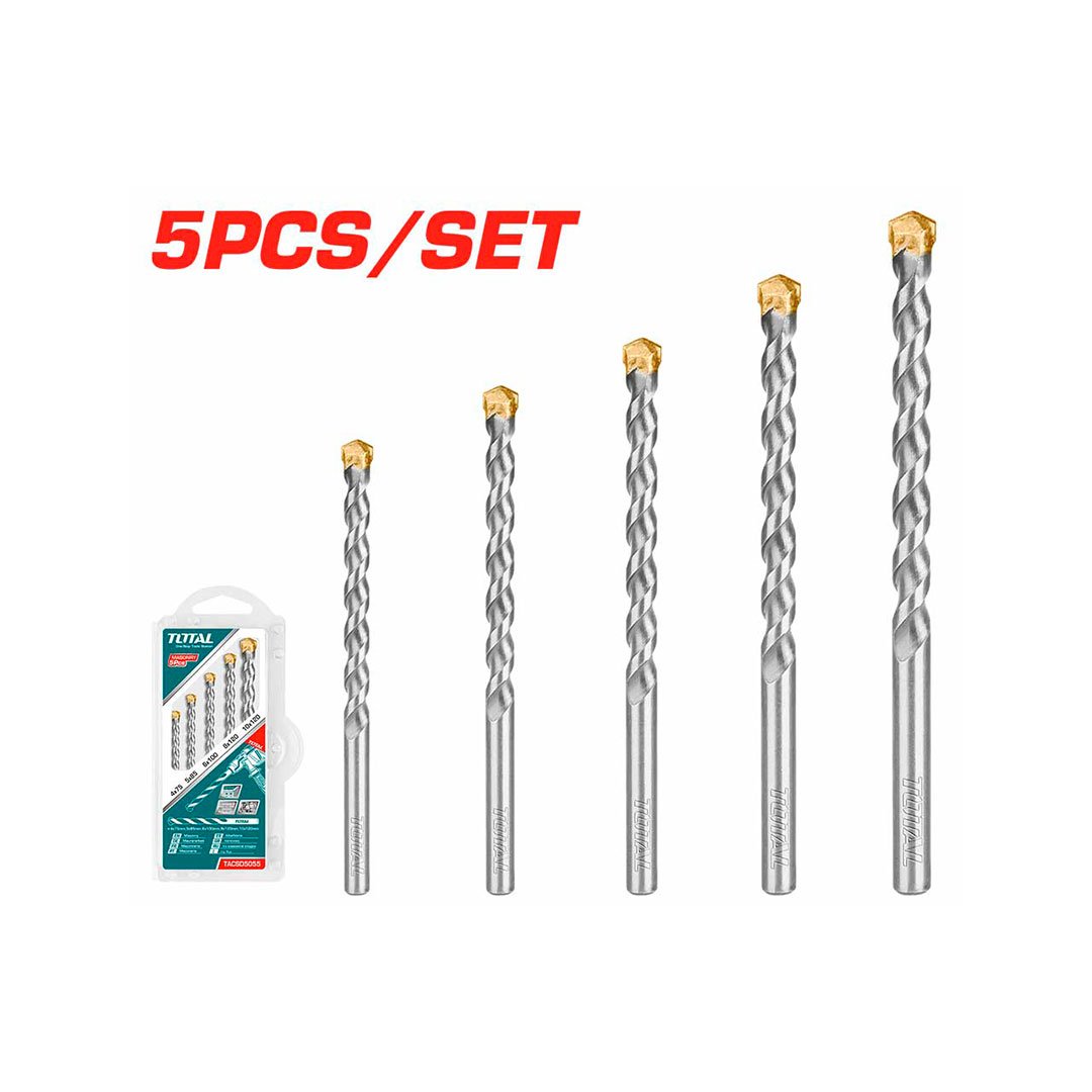 Jogo de broca diamante 5pcs (aperto) Total