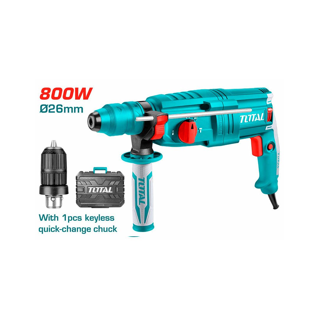 Martelo elétrico rotativo (800w 26mm) Total