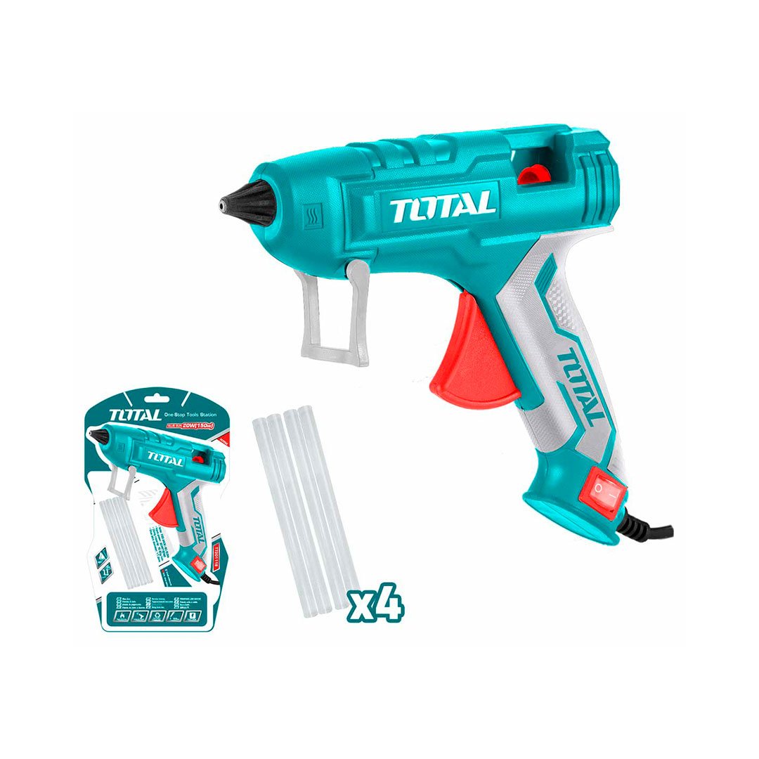 Pistola de cola quente 150w Total